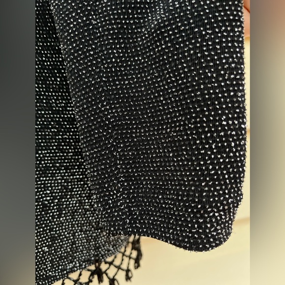 The XScape 2-piece set,black/metallic sparkles, round neck,long-sleeved jacket,S - Picture 11 of 16